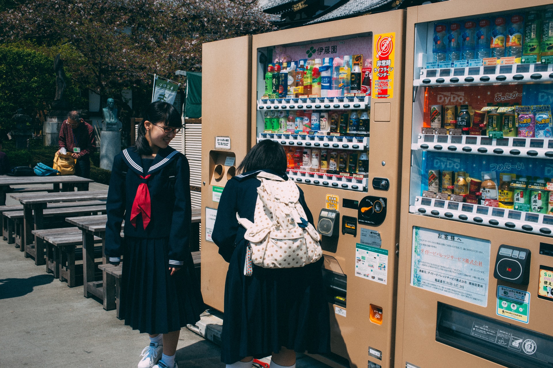 Living with Vending machines in Japan